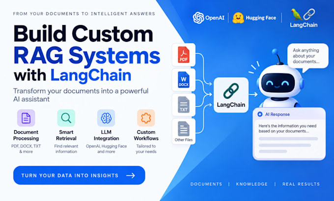 build generative ai and llm applications using langchain
