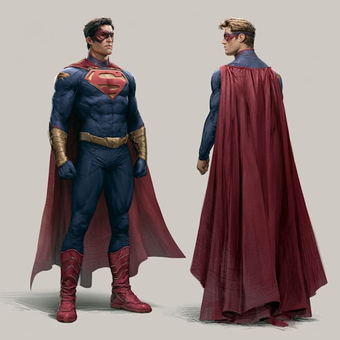 do a superhero character