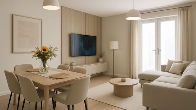 provide airbnb interior design consultation and space planning