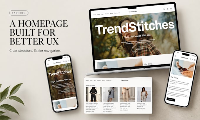 redesign your shopify homepage for better UX and conversions