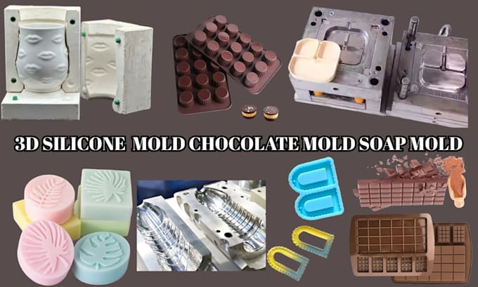 design slip casting mold design silicone mold ceramic mold stl file for 3d print
