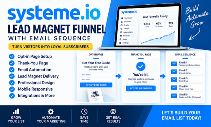 set up systeme io checkout, payment and order forms