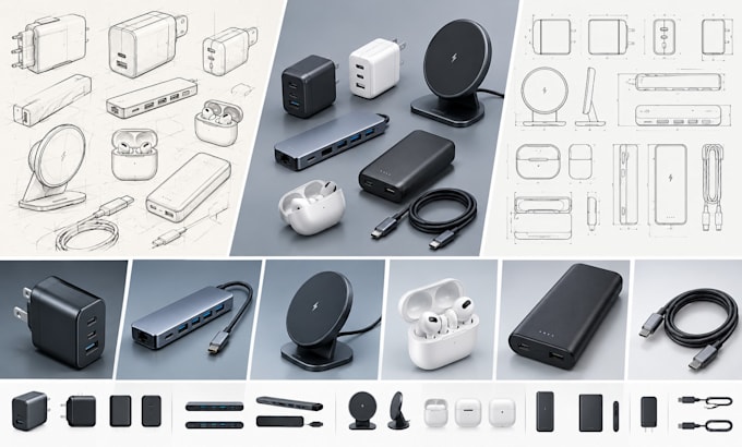 design electronic accessories products, consumer electronic products