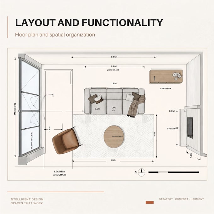 design a 3d plan and a professional layout for your space