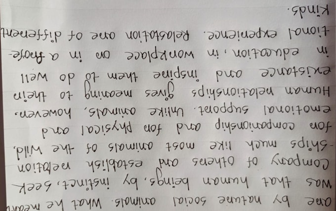 write anything with my beautiful hand writing