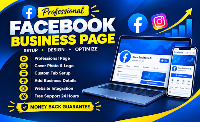 create and setup facebook page and group