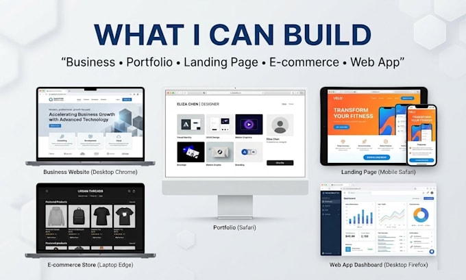build a modern responsive website or web app with ai features