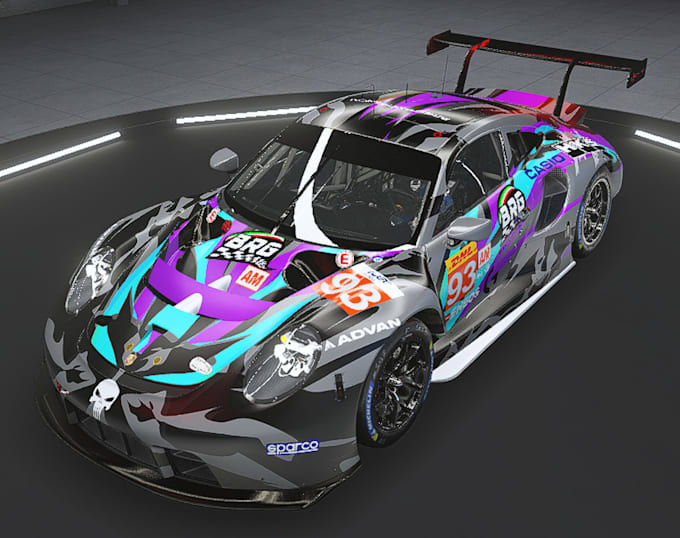 make a custom le mans ultimate livery for you