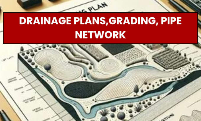 design stormwater drainage plans,grading, pipe network using autocad civil 3d