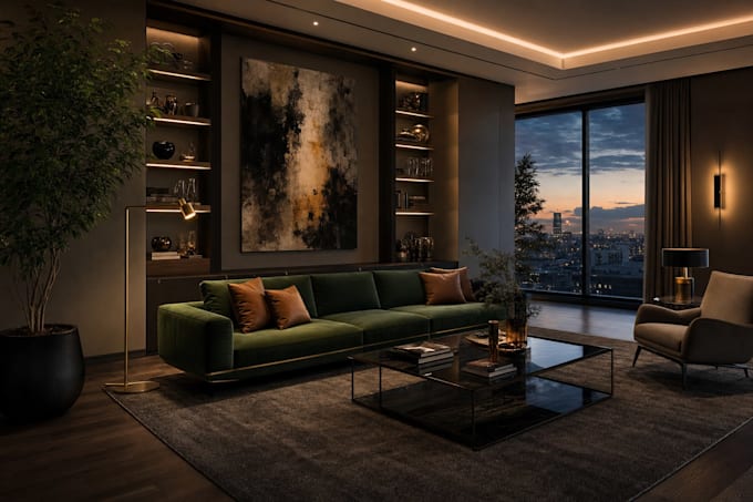 do living room interior design and home decor