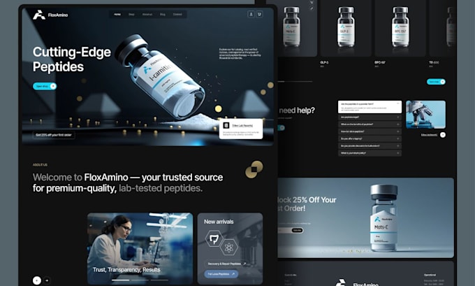 peptide website woocommerce peptide research peptide ecommerce peptide store