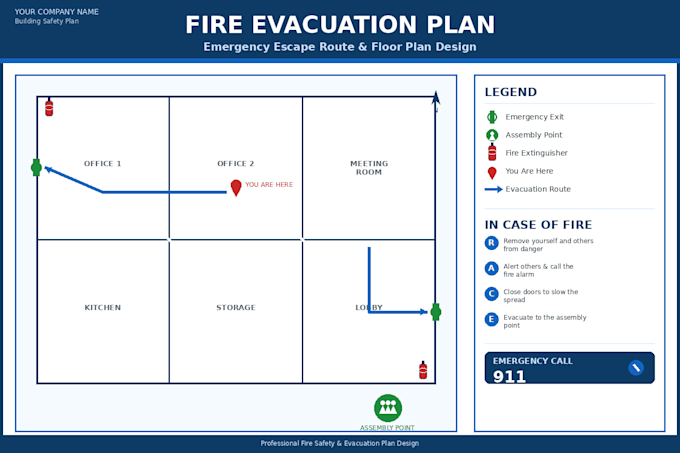 do emergency fire safety evacuation plan