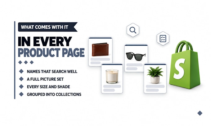 do professional shopify product upload or shopify product listing