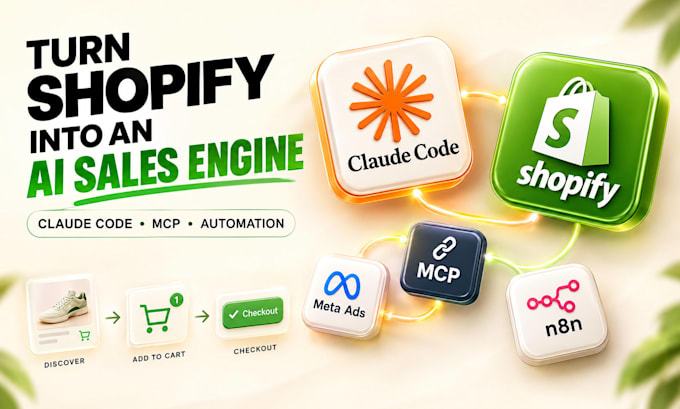 build a claude code shopify ai agent with mcp for ecommerce automation and sales