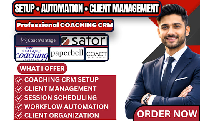 setup coaching crm using paperbell coacaccountable coachvantage satori simply