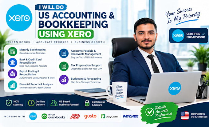 do accounting and bookkeeping using xero