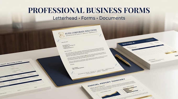 do custom editable invoice templates, letterhead, pricelists, and business forms