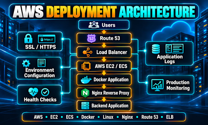 deploy or fix your app on AWS ec2 with docker nginx and SSL