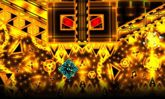 do geometry dash decoration and endscreen for your level
