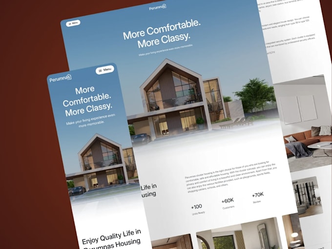 build a real estate agent website with property listings