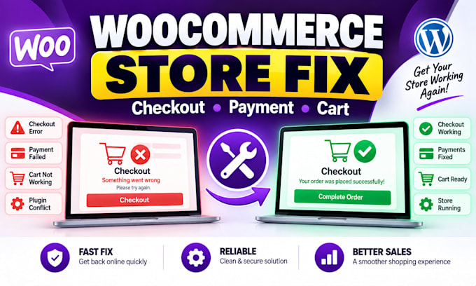 fix woocommerce checkout payment cart and store issues