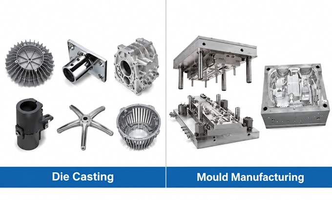 design 3d metal casting mold pattern and tooling for manufacturing
