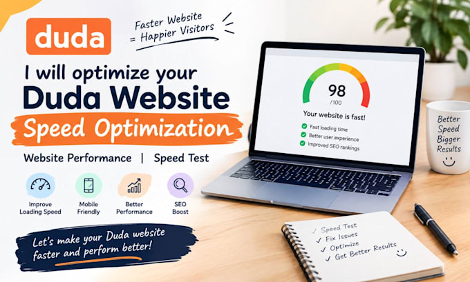 optimize your duda website speed optimization website performance speed test