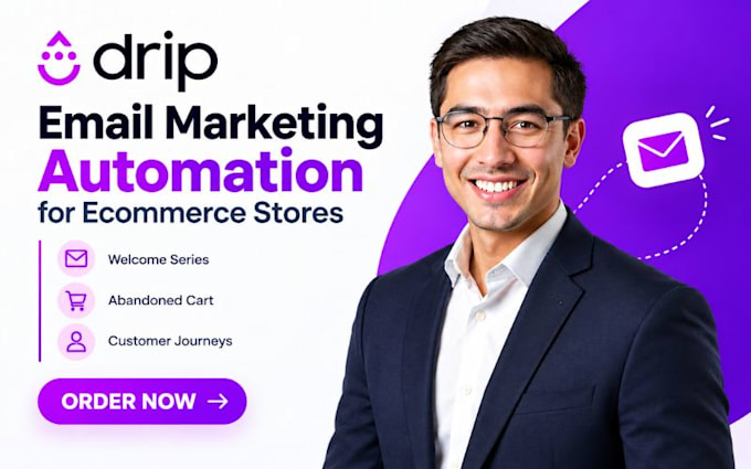 build drip email marketing automation for ecommerce stores