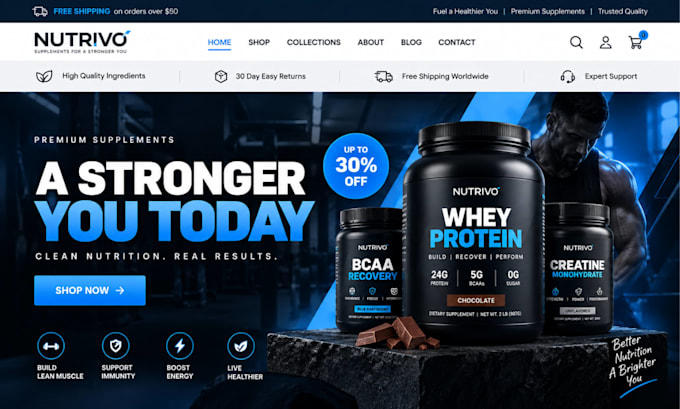 set up ecommerce supplement shopify store private label supplement shopify store