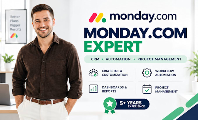 do monday crm automation monday com project management dashboard workflow expert