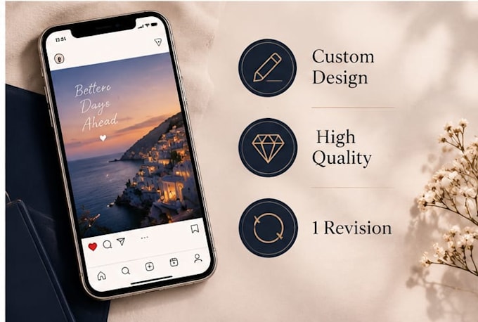 design professional social media posts