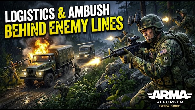 create custom vehicles and military props for arma reforger