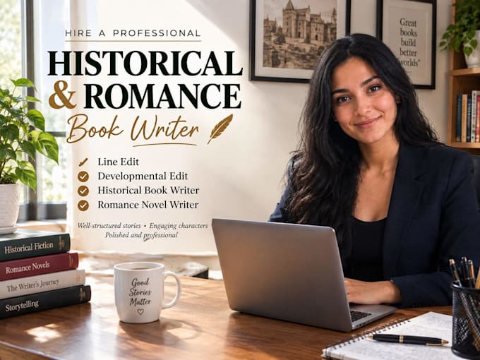 line edit and developmental edit your historical romance novel