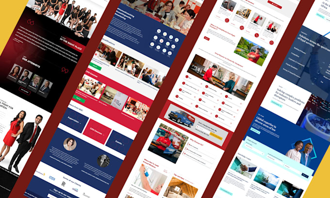 design construction website, plumbing website, cleaning website, roofing website