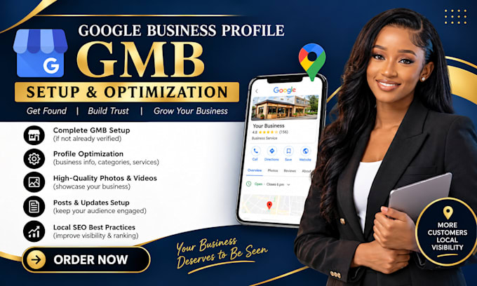 set up and optimize your google business profile gmb