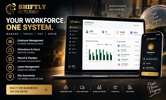 set up an employee attendance and workforce management system