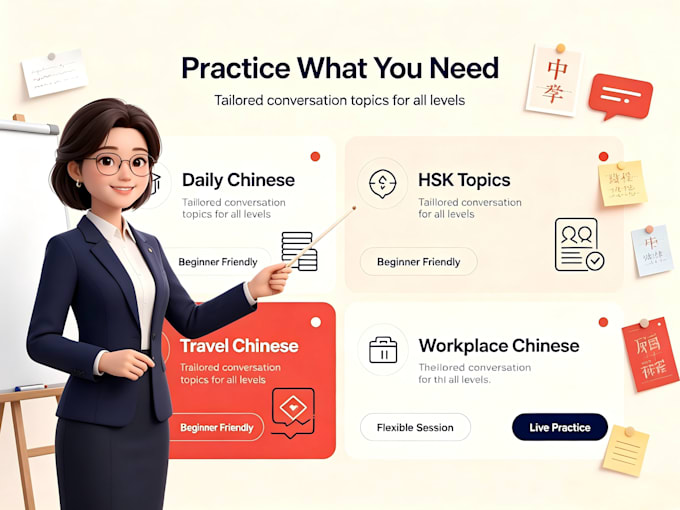 be your hsk and daily mandarin conversation practice partner