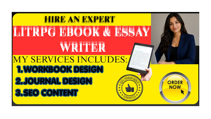 be your litrpg ebook and essay writer