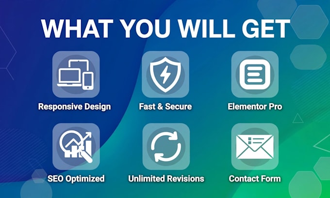 create modern wordpress business website with elementor pro