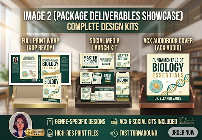 design an eye catching book cover and title