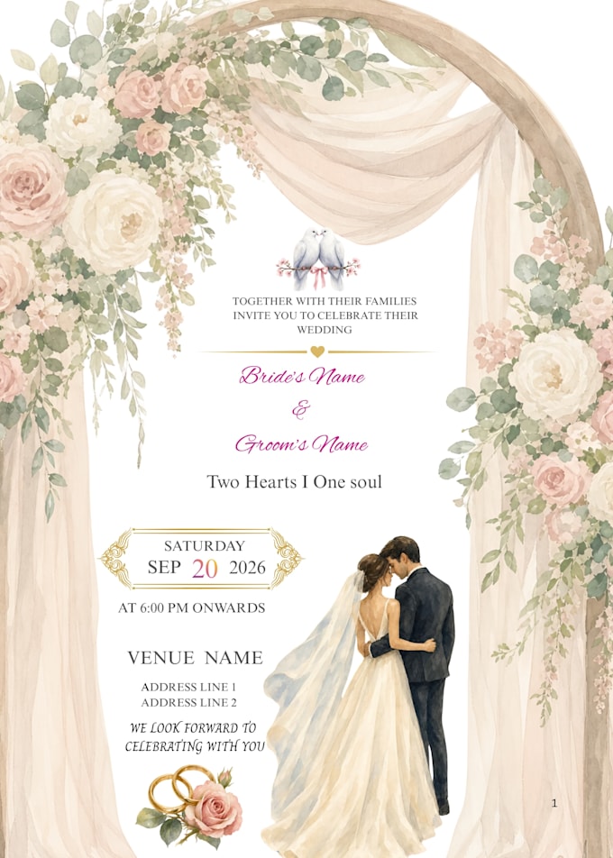 design beautiful wedding invitations in canva