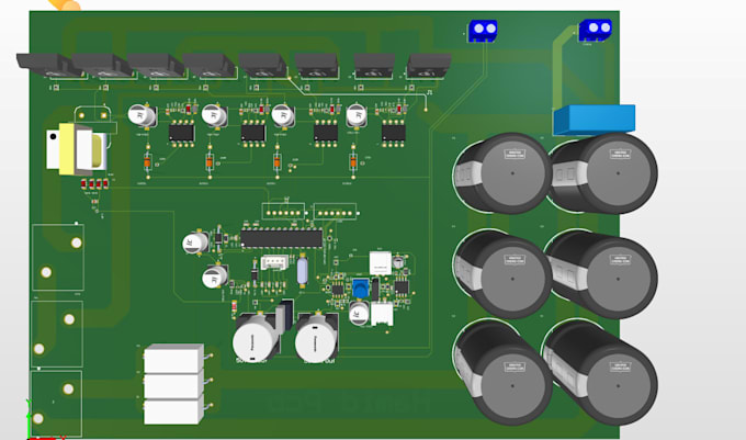 design inverter and power electronics pcb in altium