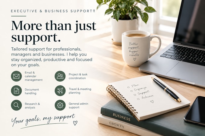 virtual assistant, administrative and business support