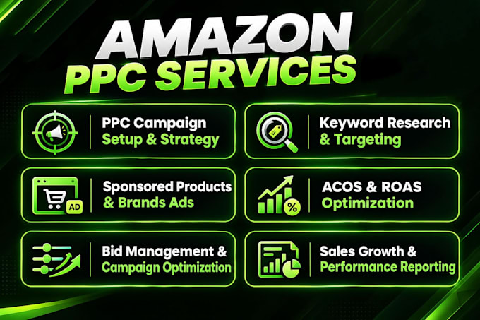 be your amazon PPC expert to manage and optimize amazon PPC campaigns