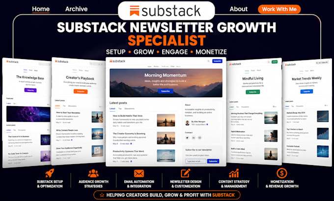 do substack promotion substack newsletter organic substack subscribers growth