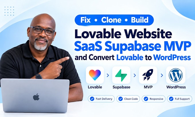 lovable to wordpress lovable saas lovable supabase lovable website clone lovable