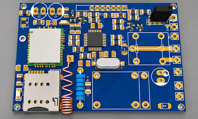 design an automotive gps tracking pcb for fleet management systems