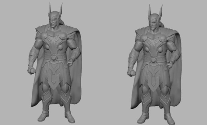sculpt 3d high quality, 3d models, 3d design, 3d printing, stl, 3d character dnd