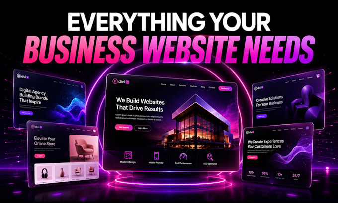 do divi 5 wordpress website development, redesign revamp blog