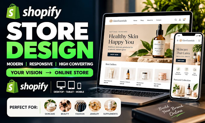 design a shopify store